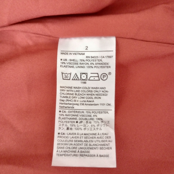 Banana Republic Rust Sheath 2 - Picture 10 of 11